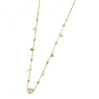 Collana Marlù Donna Nel Mio Cuore in Acciaio Madreperla 15CN033G-W - 15CN033G-W